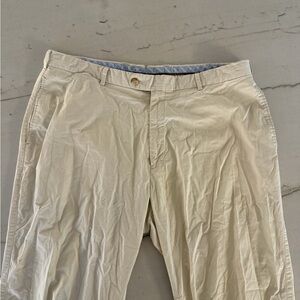 Peter Millar Men’s Chino Pants 38x29 Khaki Cotton Casual Golf Slacks